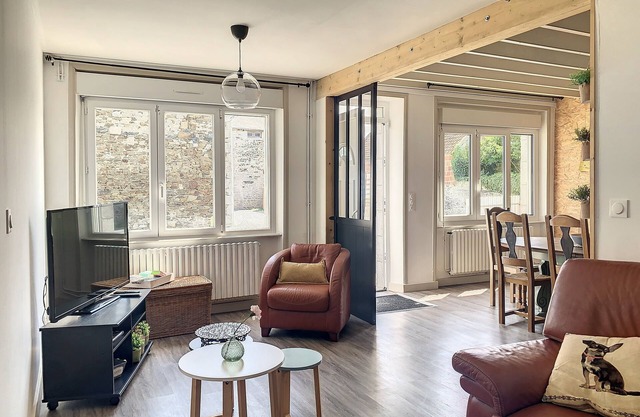 1km Plages, Maison Avec Cour, Hameau Calme