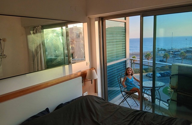 2 bed room Hotel Suites in Fabulous Herzliya with WiFi, AC, fitness room