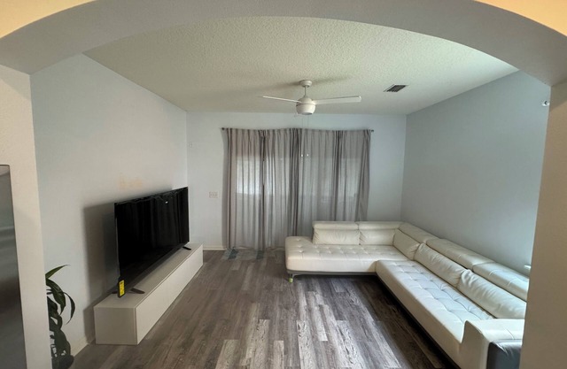 2-bedroom townhome in Bartram Park, full remote work set up. Pool, gym.