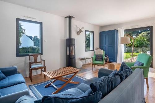 200m plage, maison pour 6 adultes 4 enfants