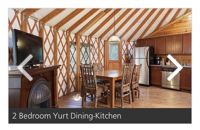 2BR YURT sleeps 6