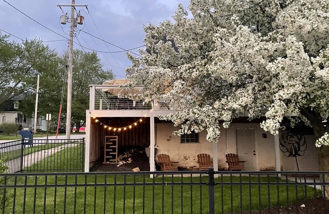 3 bedroom 2 bath home with beautiful river views and wrap around deck