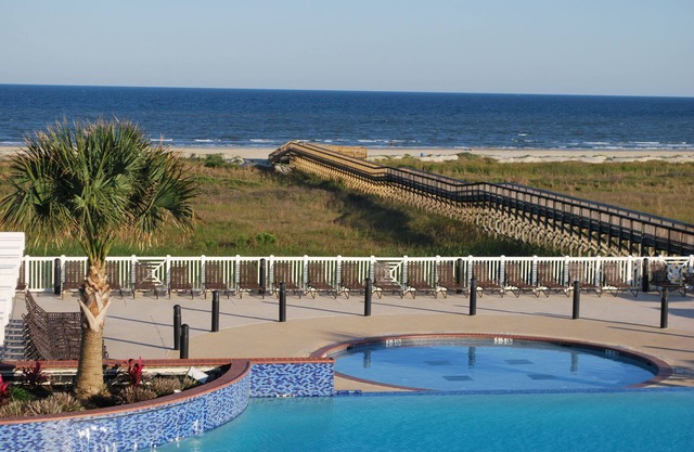 3-bedroom condo beachfront view beachfront view of the Texas Gulf Coast