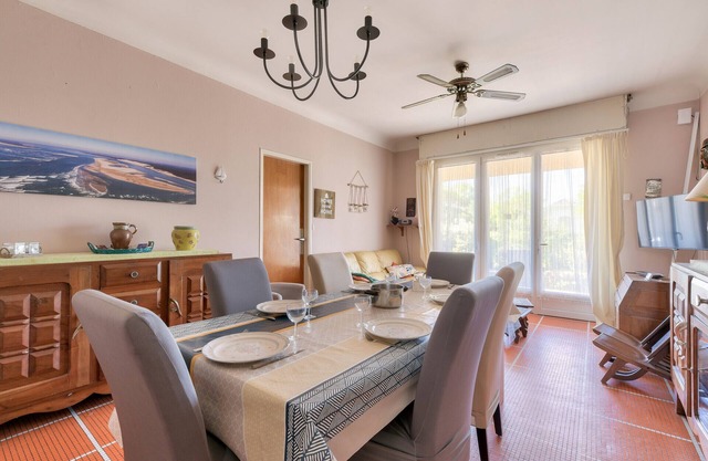 300m from Mauret's beach, House for 8