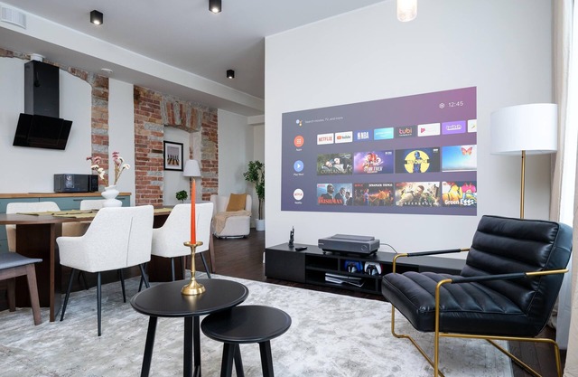 3BR/Private gym/PS5/lux design/100-inch 4k TV