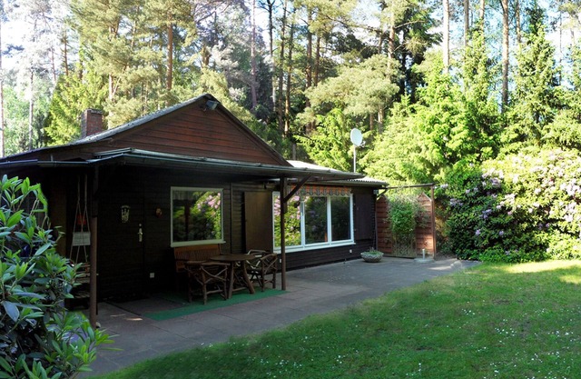 65 sqm wooden house for 6 people on 1000 sqm of forest land, dogs welcome!