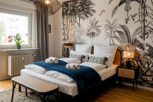 7Seas Ctiy-Apartment Saarbrücken l NETFLIX l Balkon l 24-7 Check-In