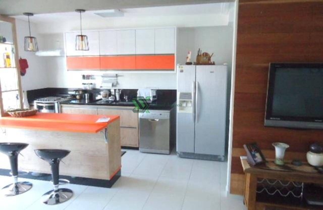98sqm apartment, 3 bedrooms. Guarujá Cove Beach - Excellent Club Condominium