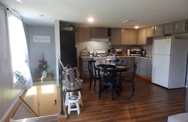 A beautiful place to enjoy and relax in a quiet farm house setting.