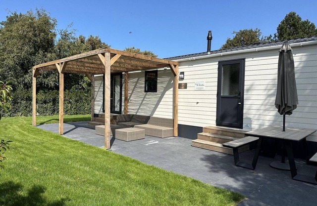 A high-quality chalet with terrace and spacious garden