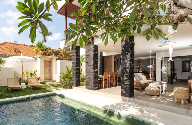 A modern, spacious three bedroom villa in Seminyak