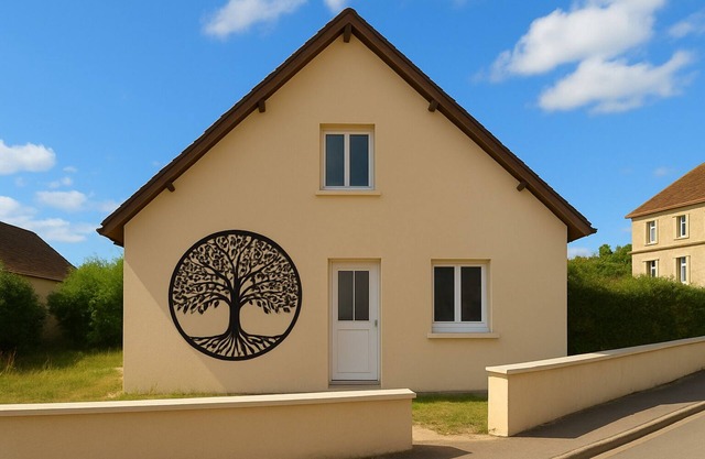 A Montmarault, L'Arbre de Vie vous propose 2 couchages et 2 salles d'eau