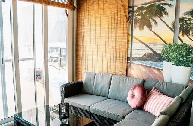 A seaside holiday home with country views