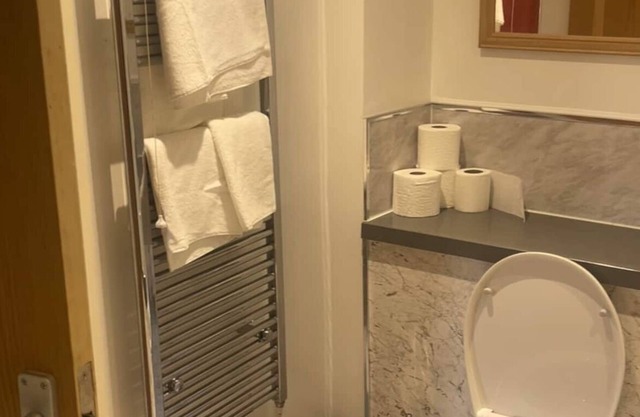 A self contained apartment located in a very quiet village, free private parking