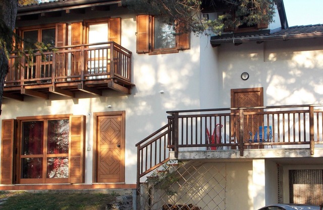 A small house surrounded by greenery but not far from Trento and Garda