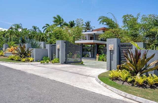 A villa where nature's beauty harmoniously meets the comforts of modern living