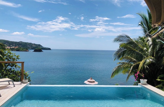 A Waterfront Luxury Tented Experience, with a Saltwater Infinity Pool and Beach.