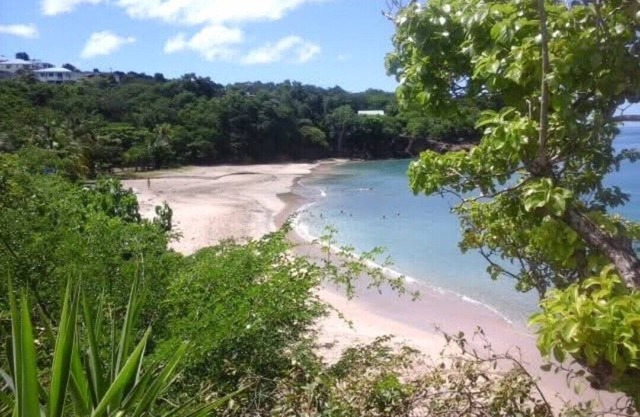 Accommodation overlooking the caribbean