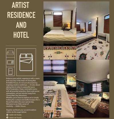 Addict House A Homely Space in the Old Town with an Art Studio