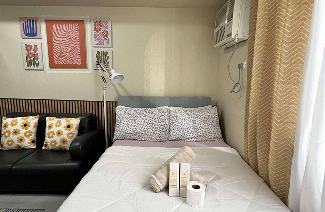 Affordable Studio room in Central Davao with Pool Access