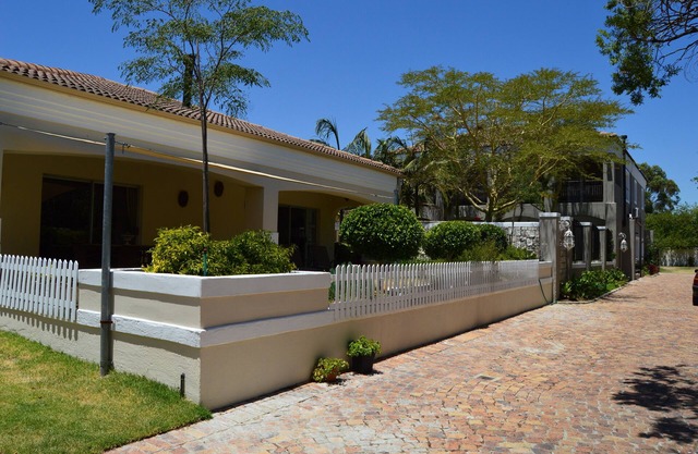 African Palm Blue cottage