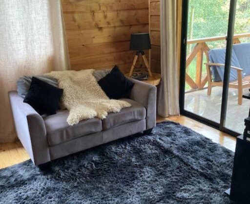 Agradable cabaña con terraza. Panguipulli
