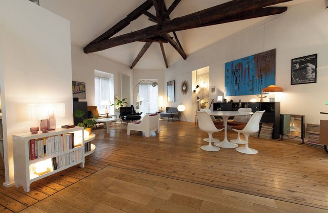 Air-conditioned duplex loft in the heart of Bordeaux