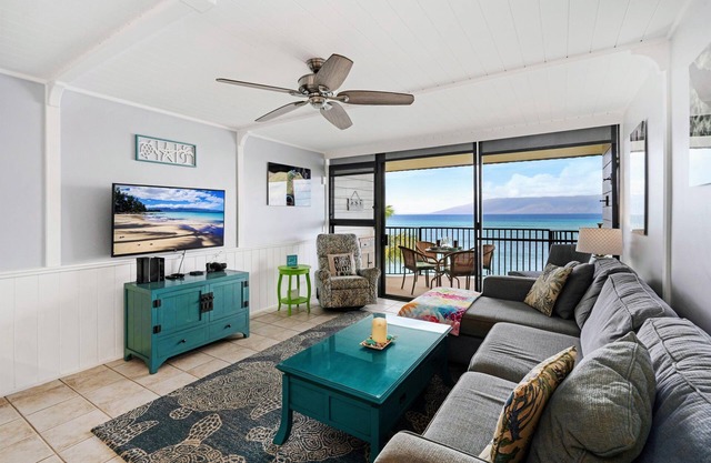 Aloha, Kai, Paradise Oceanfront Kahana Reef Condo with Mesmerizing Views