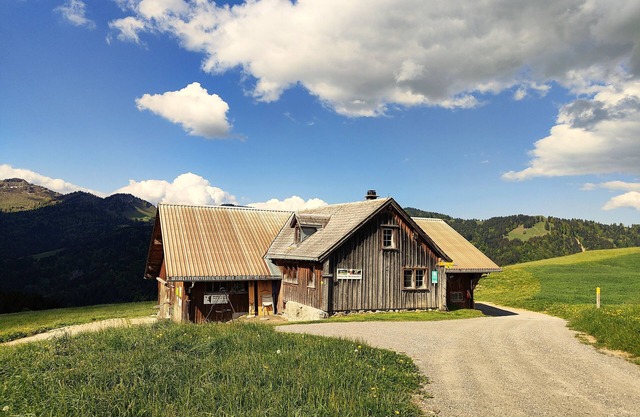 Alp-Ell with view of the Säntis