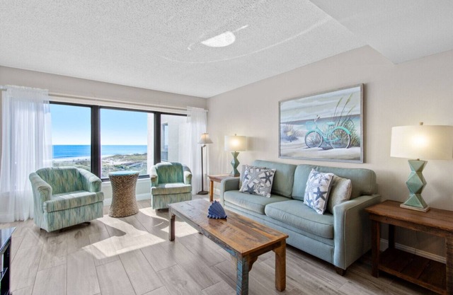 Amelia Surf & Racquet Club Condo | 4th Floor Ocean Front | Pools | Tennis Courts | Sleeps 4