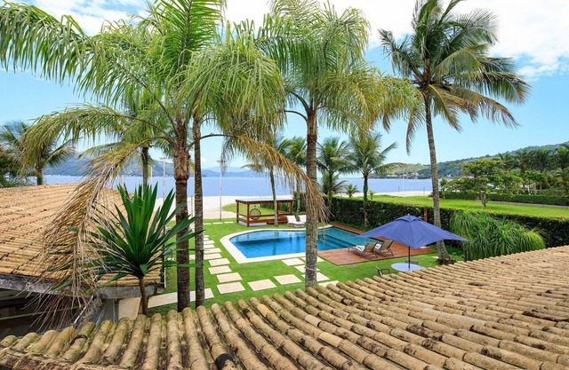 Ang039 - Fantastic beachfront house in Mangaratiba