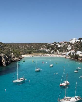 Apartamento con jardín privado en Menorca