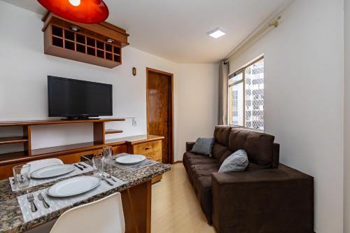 Apartamento inteiro de 1 quarto no Edifício Royal Light