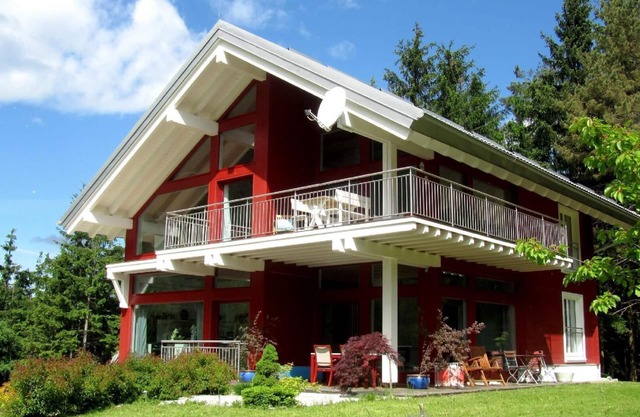 Apartment in Unterort with Barbecue, Garden and Terrace and Wonderful View