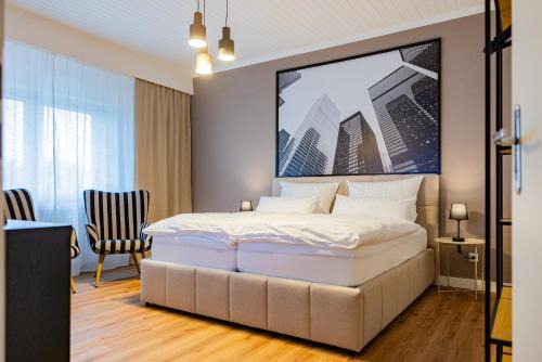 Apartment am Schmölderpark I Klinik I Stadion I Messe I 2 Schlafzimmer I Smart TV I Küche I Balkon