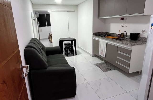 Apartment for a couple well located 4 minutes from the Tamandaré bust.