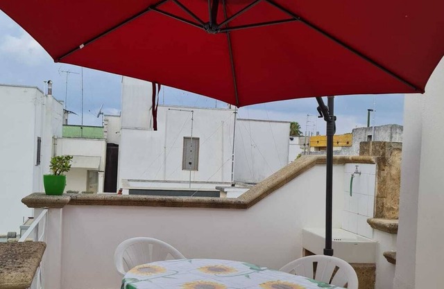 Apartment Casavacanze Salento Sole with Balcony, Shared Terrace & A/C