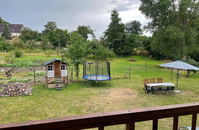 Apartment 'Ferienwohnung Alte Scheune Peckatel' with Private Terrace, Private Garden and Wi-Fi