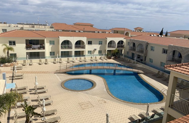 Apartment with pool in Kapparis, Cyprus, sleeps 6.