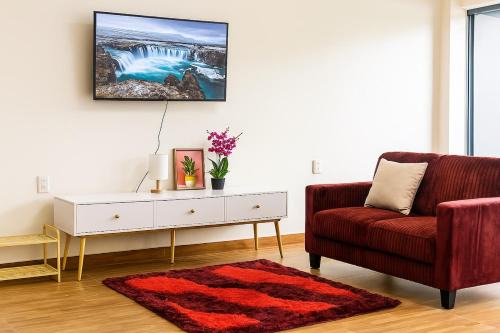 Apia 1bedroom Studio, 5 min to Apia, AC, Wi-fi, kitchen 209