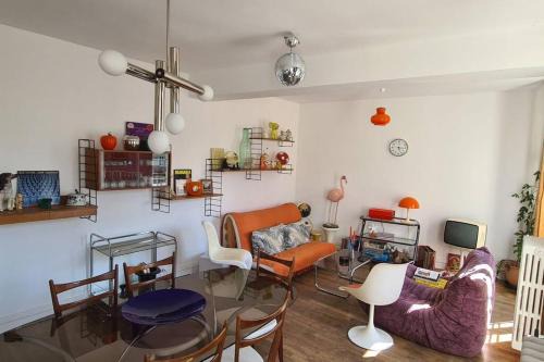 Appart 70s au cœur du Perche