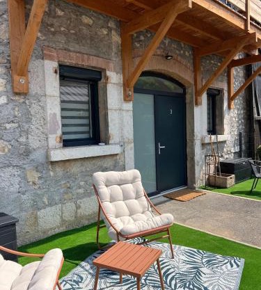 Appart au calme en rez-de-jardin