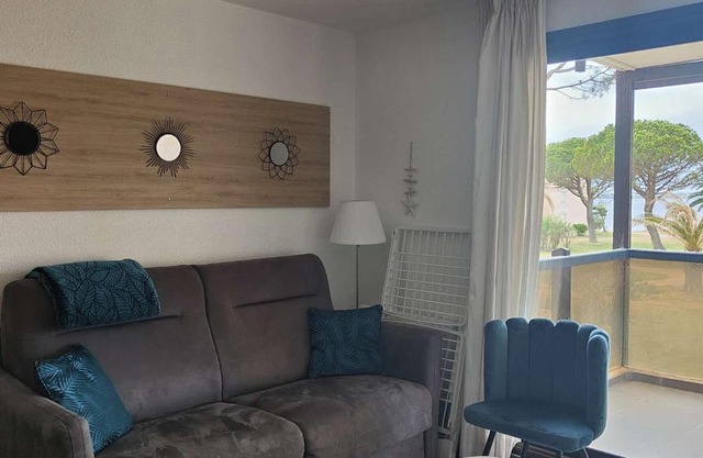 Appartement 2 pièces avec piscine, sports et fitness - Le Barcarès - FR-1-195-90