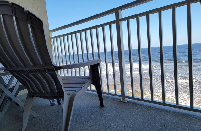 At the Pelican - you can't get closer to the beach than this!