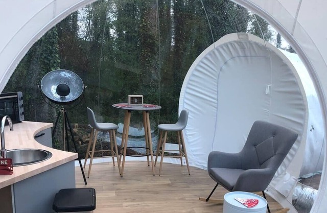 Au Calme Absolu chez Nicolas. Maison bulle au calme