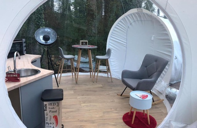 Au Calme Absolu chez Nicolas Maison bulle au calme