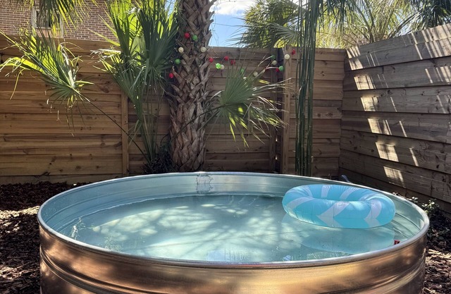 Awesome Tiny Home with Stock Tank Pool Near Downtown Pensacola