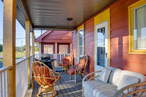 Balcony and Scenic Views Chautauqua Lake Retreat