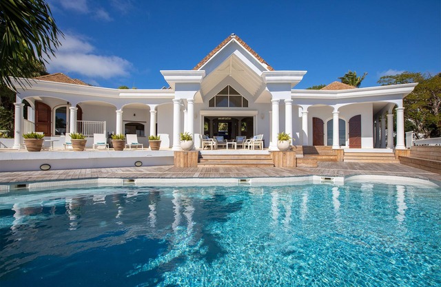 Beauvoir | Beach View - Located in Beautiful Orient Bay with Private Pool