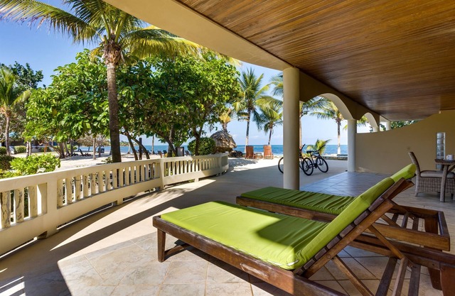 Beachfront 2BR Villa with Pool & Spacious Layout